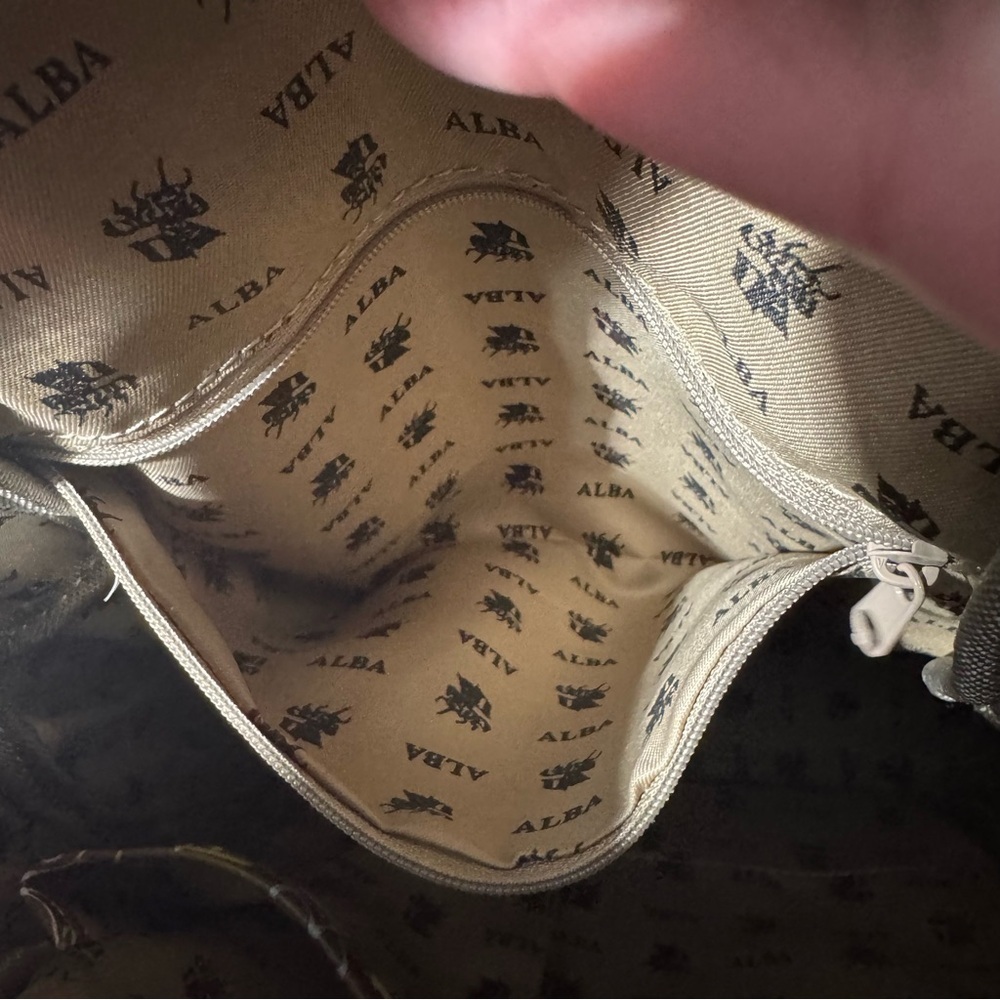 Alba Mini Backpack – NWT – Burnt Orange Graffiti Print - Picture 14 of 16